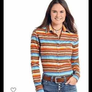Women's Panhandle Rough Stock long sleeve shirt